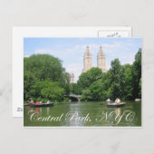 Central Park Briefkaart (Voorkant / Achterkant)