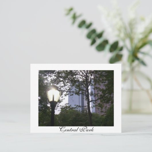 Central Park Briefkaart (Staand voorkant)