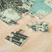  Central Park & Bronx NY Map (1947) Legpuzzel (Zijkant)