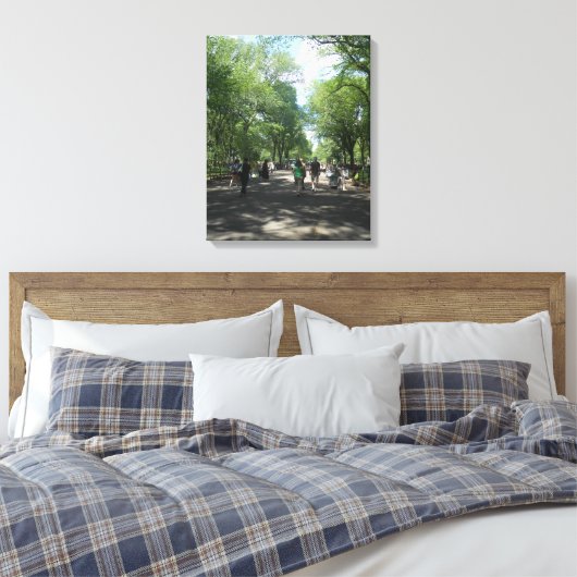Central Park Canvas Afdruk (Insitu (Slaapkamer))