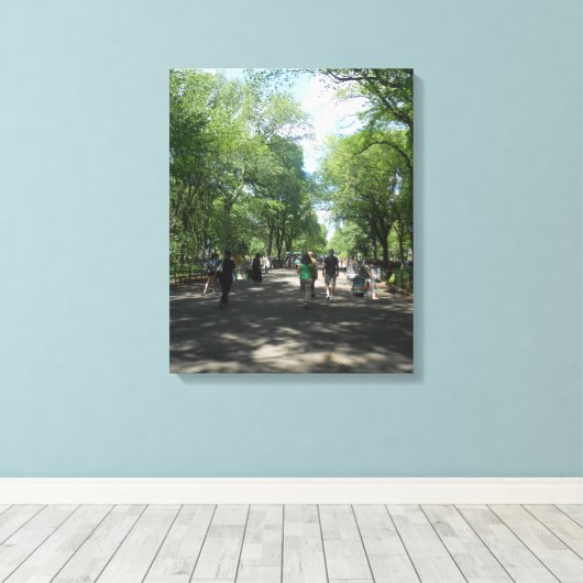 Central Park Canvas Afdruk (Insitu (Houten vloer))
