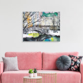 Central Park Canvas Afdruk (Insitu (Woonkamer))