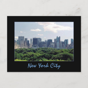 Central Park & Central Park South Briefkaart