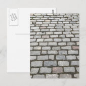 Central Park Cobblestone Stone Pathway NYC Foto Briefkaart (Voorkant / Achterkant)