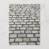 Central Park Cobblestone Stone Pathway NYC Foto Briefkaart (Voorkant)