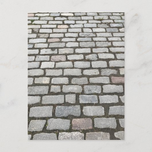 Central Park Cobblestone Stone Pathway NYC Foto Briefkaart (Voorkant)