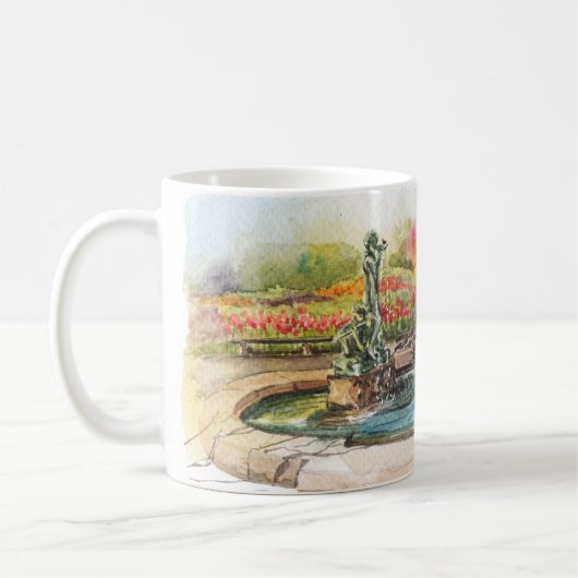 Central Park Conservatory Garden mug Koffiemok (Links)