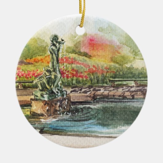 Central Park Conservatory Garden NYC Ornament (Voorkant)
