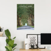 Central Park East Ham Reisposter Poster (Thuiskantoor)