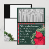 Central Park Flat 5x7 Kerstkaart Feestdagenkaart (Voorkant / Achterkant)