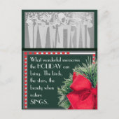 Central Park Flat 5x7 Kerstkaart Feestdagenkaart (Voorkant)