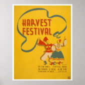 Central Park Harvest 1936 WPA Poster (Voorkant)