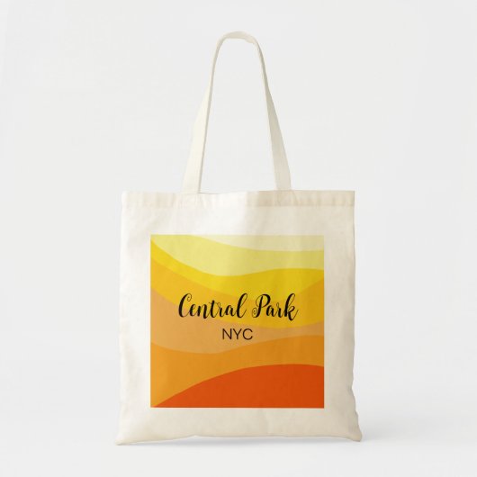 Central Park herfst kleuren New York aangepaste te Tote Bag (Voorkant)