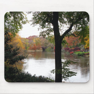 Central Park in de Herfst Mousepad Muismat