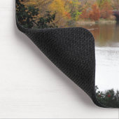 Central Park in Herfst Mousepad Muismat (Hoek)