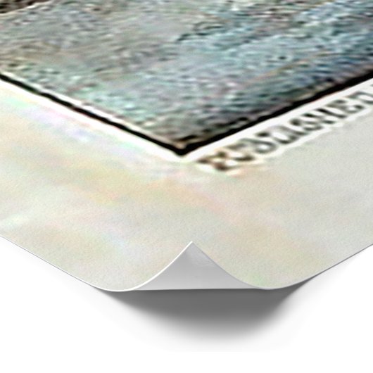 Central Park in Winter Currier & Ives Poster (Hoek)