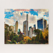 Central Park Jigzaag Puzzle Legpuzzel (Horizontaal)