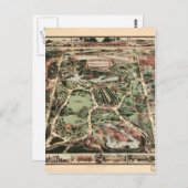 Central Park kaart New York City (Voorkant / Achterkant)