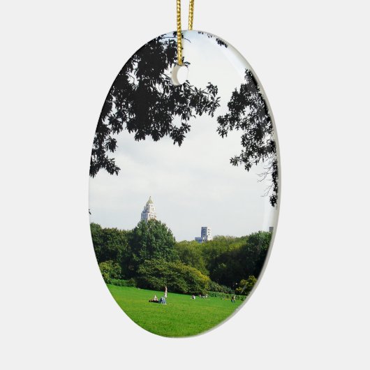 Central Park Keramisch Ornament (Links)
