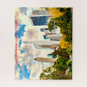 Central Park.kerstgroeten Legpuzzel (Verticaal)