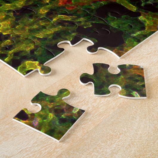 Central Park.kerstgroeten Legpuzzel (Zijkant)