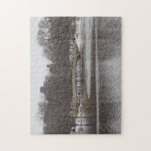 Central Park Lake Bow Bridge New York City NYC Legpuzzel (Verticaal)