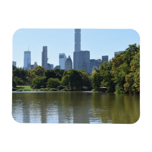 Central Park Lake New York City NYC Architecture Magneet (Horizontaal)