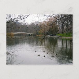 Central Park Lake NYC New York City Briefkaart