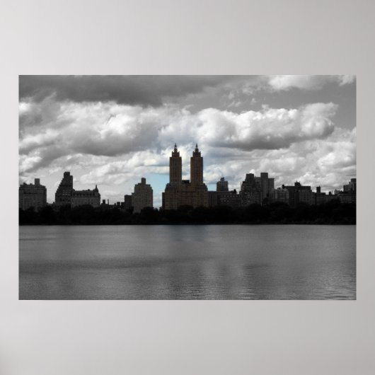 Central Park Lake Poster (Voorkant)