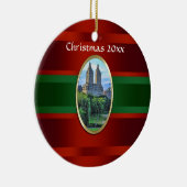 Central Park Lake San Remo Xmas #3 Keramisch Ornament (Rechts)