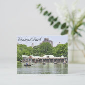 Central Park - Loeb Boathouse Briefkaart (Staand voorkant)