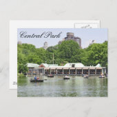 Central Park - Loeb Boathouse Briefkaart (Voorkant / Achterkant)