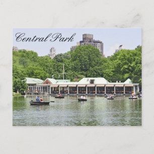 Central Park - Loeb Boathouse Briefkaart