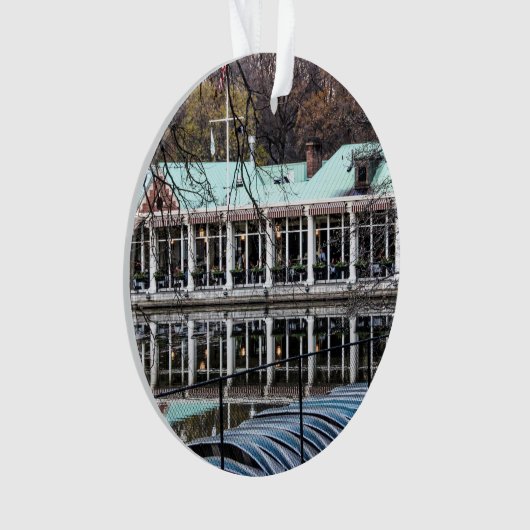 Central Park Loeb Restaurant Boathouse Ornament (voorkant)