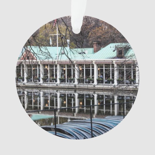 Central Park Loeb Restaurant Boathouse Ornament (voorkant)