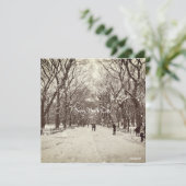 Central Park Magnetic Card Bedankkaart (Staand voorkant)