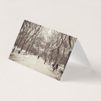 Central Park Magnetic Card Kaart