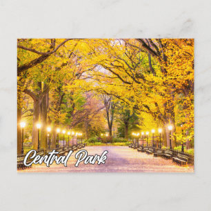 Central Park, Manhattan, New York, Verenigde State Briefkaart