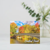 Central Park, Manhattan, New York, Verenigde State Briefkaart (Staand voorkant)