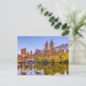 Central Park, Manhattan, New York, Verenigde State Briefkaart (Staand voorkant)