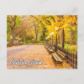 Central Park, Manhattan, New York, Verenigde State Briefkaart (Voorkant)