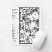 Central Park Mousepad Muismat (Met muis)