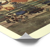 Central Park, New York, 1901 - Cream Border Poster (Hoek)