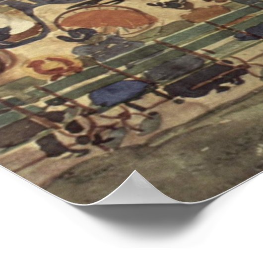 Central Park, New York, 1901 Poster (Hoek)