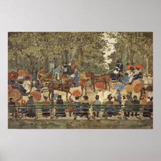 Central Park, New York, 1901 Poster