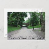 Central Park, New York 2 Briefkaart (Voorkant / Achterkant)