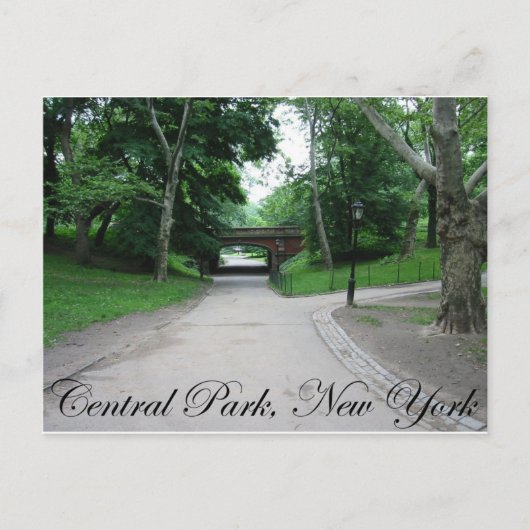 Central Park, New York 2 Briefkaart (Voorkant)