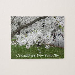 Central Park New York Blossoming Tree in Spring Legpuzzel