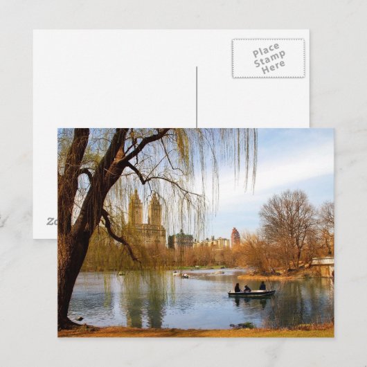 Central Park, New York Briefkaart (Voorkant / Achterkant)