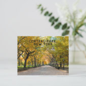 Central Park, New York Briefkaart Souvenir (Staand voorkant)